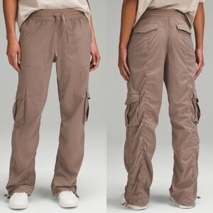 Lululemon Dance Studio Relaxed-Fit Mid-Rise Cargo Pant Taupetastic SZ S